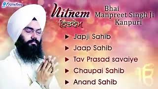 Nitnem Path Bhai Manpreet Singh Ji Kanpuri  Nitnem  New [upl. by Rawna547]