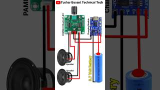 10 Watt Bluetooth Module Kit Connection DIY Project shorts [upl. by Avra]