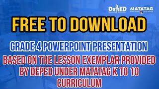 MATHEMATICS 4  Quarter 1  Week 1  Day 1 POWERPOINT MATATAG [upl. by Ahcatan851]