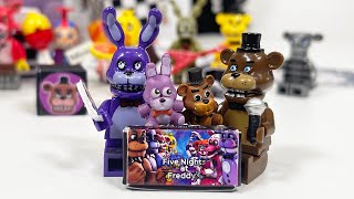 Custom Box FNAF Unofficial LEGO  McFarlane Toys Five Nights at Freddys [upl. by Eintihw]