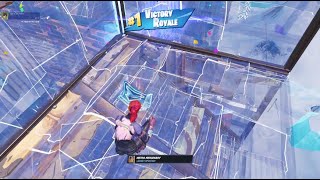 Brite Bomber Solo Building Win Full Gameplay  Fortnite Chapter 4 Season 4 PS4 Controller on PC [upl. by Omrelliug]