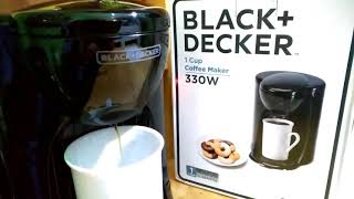 TUTORIAL BLACK DECKER COFFEE MAKER [upl. by Nilram]