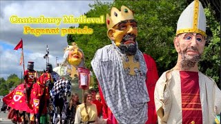 EP 40 Canterbury Medieval Pageant parade ขบวนแห่ประกวดยุคกลางแคนเทอร์เบอรี [upl. by Notffilc]