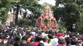 Ealing Amman Chariot Festival 13 August 2023 London UK [upl. by Yuria368]