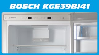 BOSCH KGE39BI41 KühlGefrierKombi Unboxing amp Kurzreview [upl. by Harmon918]