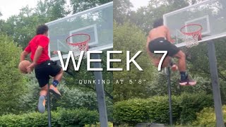 90 Days to Dunk at 58quot  Week 7 [upl. by Lilithe]