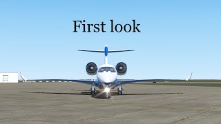 Taking a look at the brand new Cessna citation X for Xplane mobile [upl. by Pega]