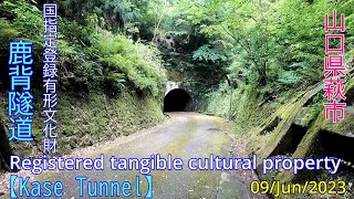 Registered tangible cultural property【Kase Tunnel】 Hagi City Yamaguchi Pref 09062023 [upl. by Sale]