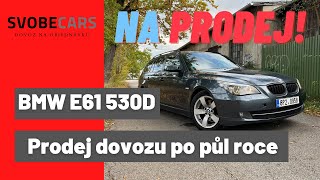 Skladovka k prodeji  BMW E61 530D  parádní výbava  svobecars [upl. by Ecilayram319]