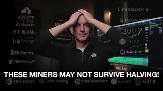 These Bitcoin Miners May Not Survive The Halving Updated Numbers Bitcoin amp Miners Up Huge [upl. by Lovich]