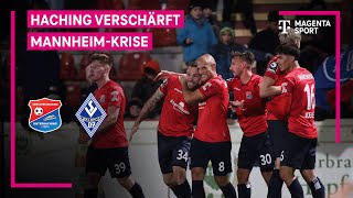 SpVgg Unterhaching vs SV Waldhof Mannheim Highlights mit LiveKommentar  3 Liga  MAGENTA SPORT [upl. by Svetlana]