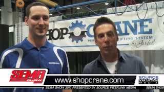 SHOP CRANE at the SEMA 2013 [upl. by Aliab]