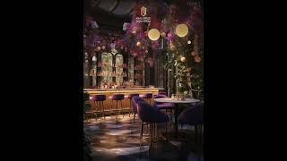 COMMERCIAL SPACE  Mauve Restaurant Where Modern Elegance Blossoms interiordesign [upl. by Placida545]