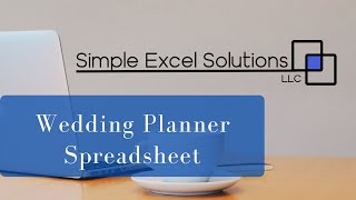 The AllInOne Wedding Planner Spreadsheet [upl. by Lennej]