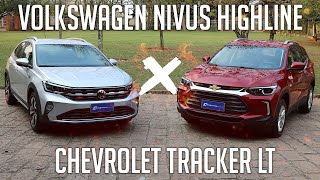 Comparativo Volkswagen Nivus Highline x Chevrolet Tracker LT [upl. by Hereld720]