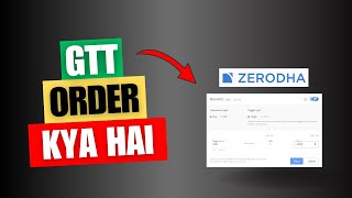 What is Gtt Order In Zerodha I GTT order Kya hota hai I How to Place gtt Order I NiveshAdvice [upl. by Catlin]