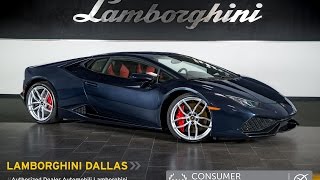 2015 Lamborghini Huracan LP 6104 Blu Achelous LC436 [upl. by Uliram]