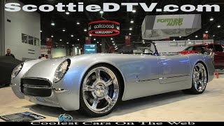 Kindig it design Chevrolet Corvette CF1 2021 SEMA Show Las Vegas NV [upl. by Teplitz]