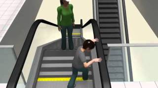 Escalator Accident [upl. by Enelav]