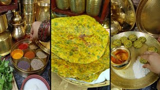 Methi Thepla  Methi paratha Recipe makeeathealthy [upl. by Lleuqar705]