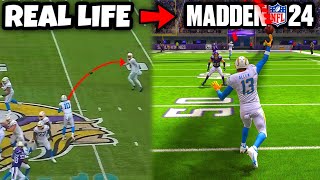 I Recreated the TOP PLAYS from NFL Week 3 in Madden 24 [upl. by Ahsemad]