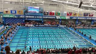 W 200 MEDLEY RELAY FINALS H2 VA [upl. by Winona]