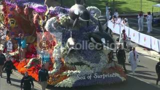 CAROSE BOWL PARADE  FLOATS BROLL [upl. by Laehcim]