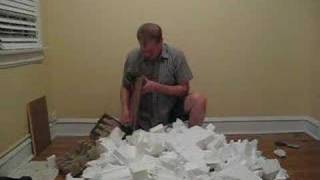 Cleaning up styrofoam [upl. by Calhoun]