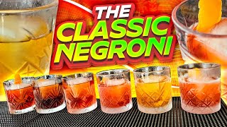 Mixing Mastery How to Make The Classic Negroni  6 Negroni Variations You Must Try [upl. by Alarice474]