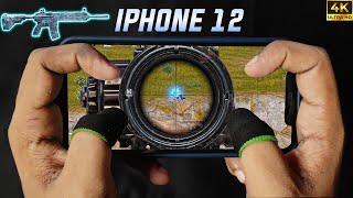 Best iPhone 12 Handcam 4 Finger smooth  Extreme 60Fps  BGMI  PUBG Mobile [upl. by Anigger]