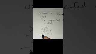 binary to decimal conversions binaryNumber systemshortsEasylearn [upl. by Gautious]