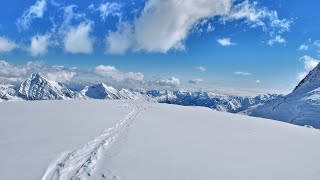 Monterosa Ski Area  Italy  Offpiste skiing 2023 [upl. by Ettennek]