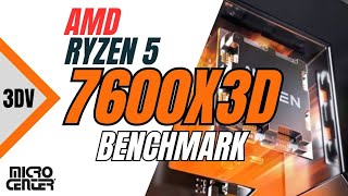 AMD Ryzen 5 7600X3D Benchmark Review and its actually good [upl. by Etnelav]