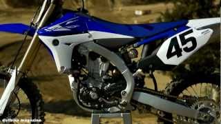 First Ride 2013 Yamaha YZ450FDirtbike Magazine [upl. by Adnanref]