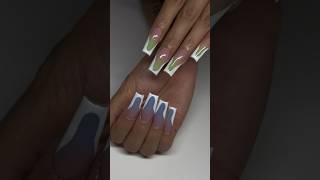 Ombré nails nails nailinspo nailtutorial shorts youtubeshorts nailtech nailart naildesign [upl. by Falito]