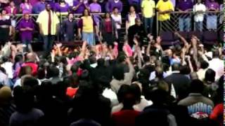 DC Teaches Kirk Franklin How to Chop Gospel GoGo [upl. by Holbrook520]