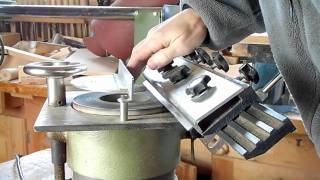 Planer blade sharpening machine [upl. by Tabatha432]