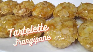 TARTELETTE FRANGIPANE AUX AMANDES [upl. by Dominica354]