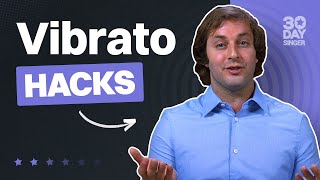 4 Vibrato HACKS  Super Easy Beginner Singing Lesson [upl. by Gorlicki]