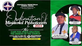 ORDINATION OF MINISTERIAL PROBATIONERS 2024 [upl. by Lidstone851]