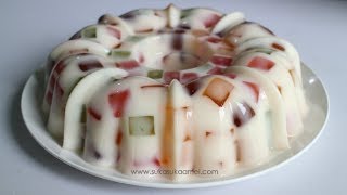 Puding Mozaik Nutrijell  Suka Suka Amel [upl. by Letsyrhc]