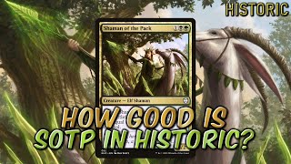 Golgari Elves  Shaman of the Pack  Anthology Update  Historic BO1 Ranked  MTG Arena [upl. by Solram]