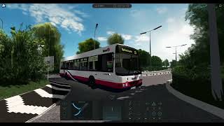 roblox canterbury and district bus simulator Route 23 [upl. by Rheims894]