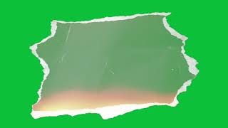 TO 15 GREEN SCREEN PAPER RIPS  FOLDS TRANSITION OVERLAY DOWNLOAD LINK [upl. by Enisaj]