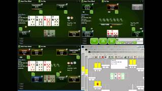 Poker bot playing at Unibet [upl. by Etnasa20]