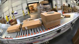 Behind the scenes of an Amazon warehouse [upl. by Asli]