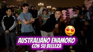 AUSTRALIANO ENAMORÓ CON SU BELLEZA A TODOS   Cómicos de la Chabuca Granda 🤣🤣 [upl. by Anerhs566]