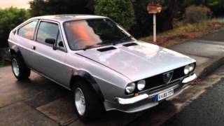 Alfasud Sprint quick tour and sound [upl. by Iramohs722]