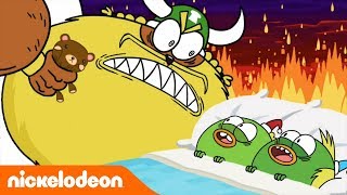 Breadwinners  Oonski a su servicio  Nickelodeon en Español [upl. by Yi]