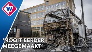 Puinruimen na veldslag door Eritreeërs in Den Haag [upl. by Iams]